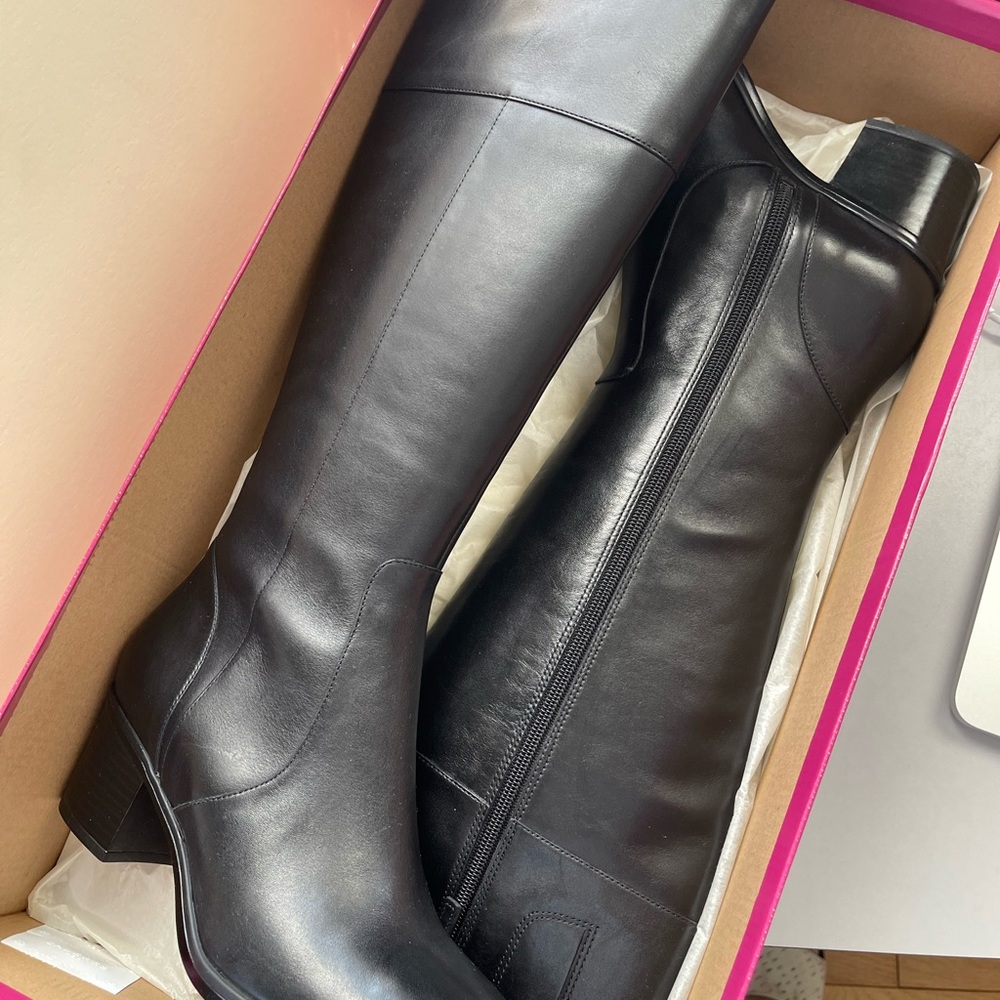 Naturalized Harbor Knee Length Leather Boots